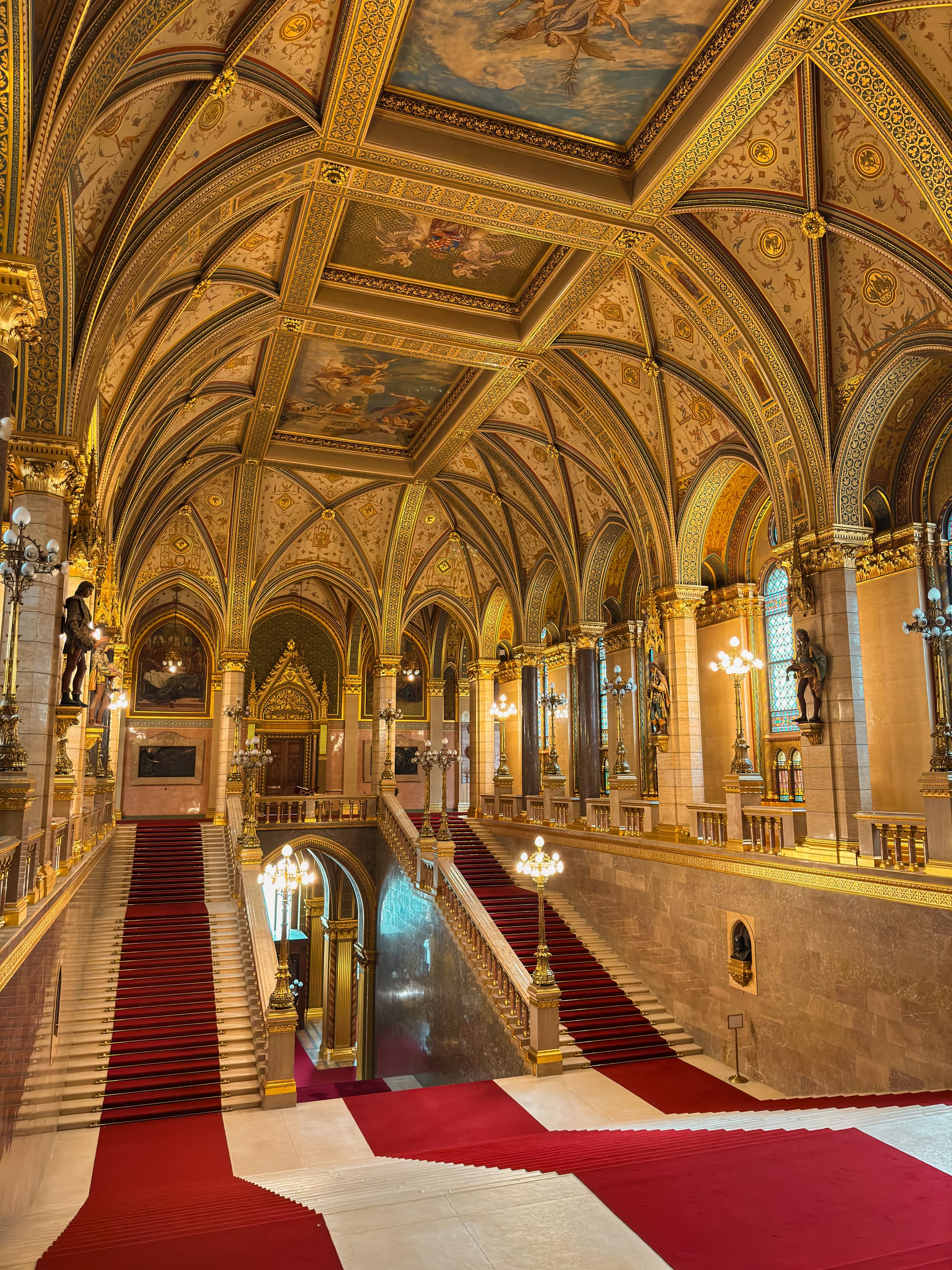 Hungarian Parliament Building interior