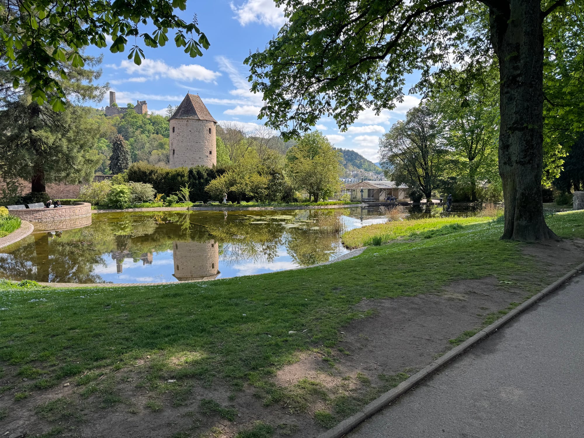 Relaxing Spot in the Weinheim Schlosspark
