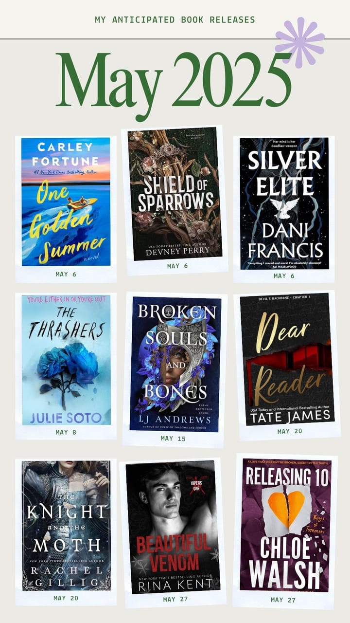 anticipated book releases may 2025