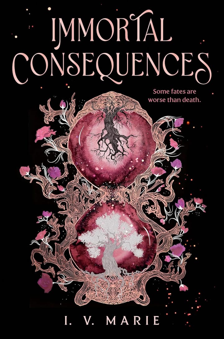 Immortal Consequences Book Cover, I.V. Marie